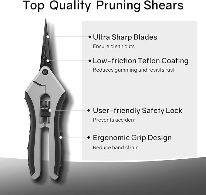 6.5" Ultra Sharp Pruning Shears - Image 2