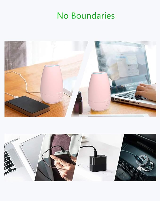 SOICARE Car Diffuser, Small Portable Car Essential Oil Diffuser - Image 4