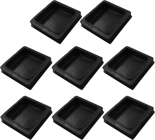 8 Pack 4" Square Plastic Plugs by Bonsicoky