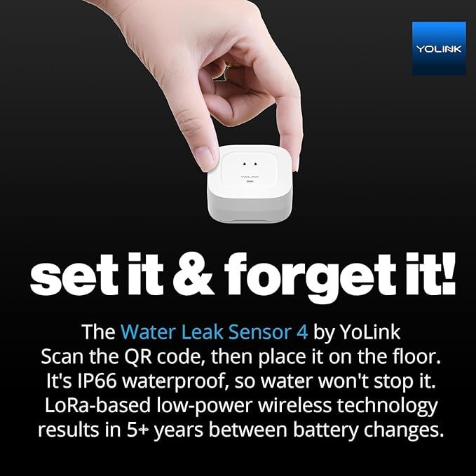 YoLink Smart Home Starter Kit: SpeakerHub & Water Leak Sensor 4 - Image 8