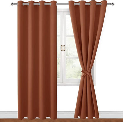 Hiasan Fall Blackout Curtains for Bedroom Home Decor, 52 x 96 Inches Long - Image 8