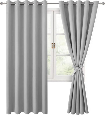 Hiasan Blackout Curtains for Bedroom, 60 x 84 Inches Long by Hiasan