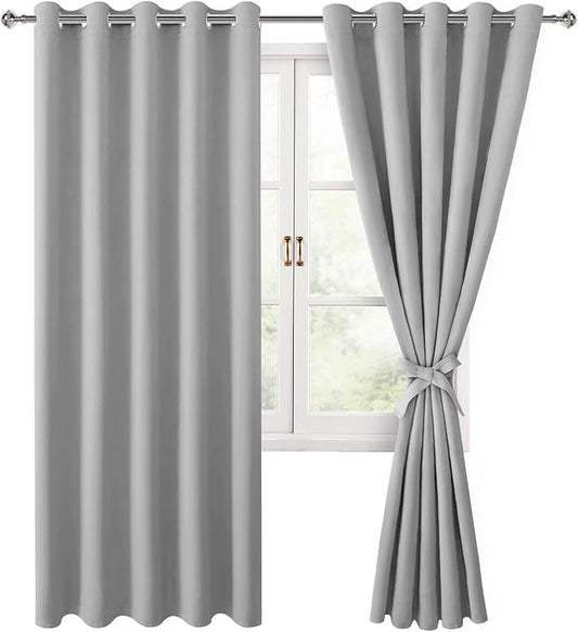 Hiasan Blackout Curtains for Bedroom, 60 x 84 Inches Long by Hiasan