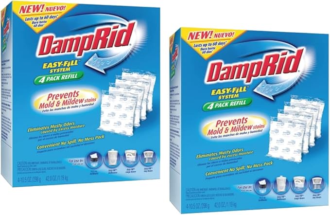 DampRid Easy Fill Moisture Absorber Refill No Scent 42 oz by DampRid