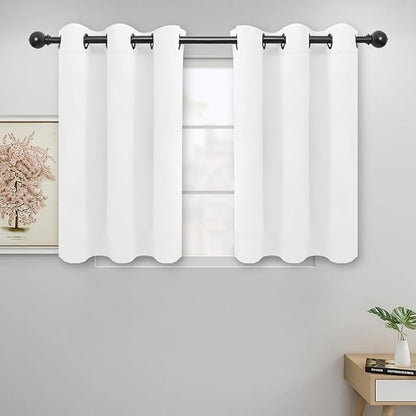 Easy-Going Blackout Curtains for Bedroom, Solid Thermal Insulated Grommet and by Easy-Going