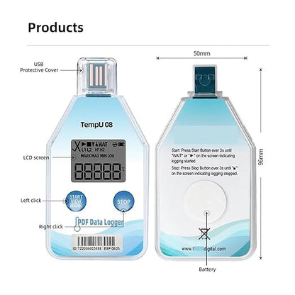Disposable Temperature Humidity Data Logger - Image 5