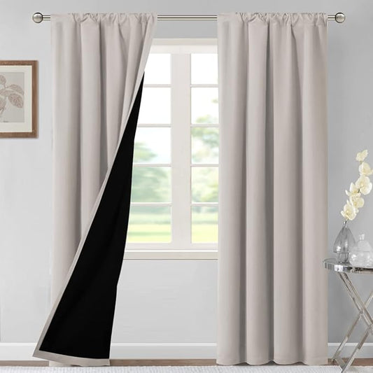 H.VERSAILTEX 100% Blackout Curtains by HVERSAILTEX