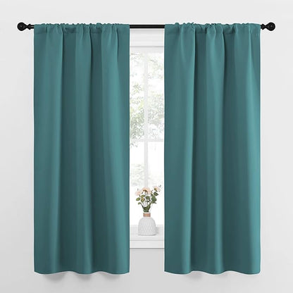 NICETOWN Bedroom Curtains, Three Pass Microfiber Noise Reducing Thermal by NICETOWN