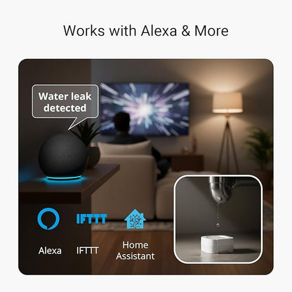 YoLink Water Leak Starter Kit: Hub + 4 Leak Sensor 4, LoRa Long-Range, - Image 7