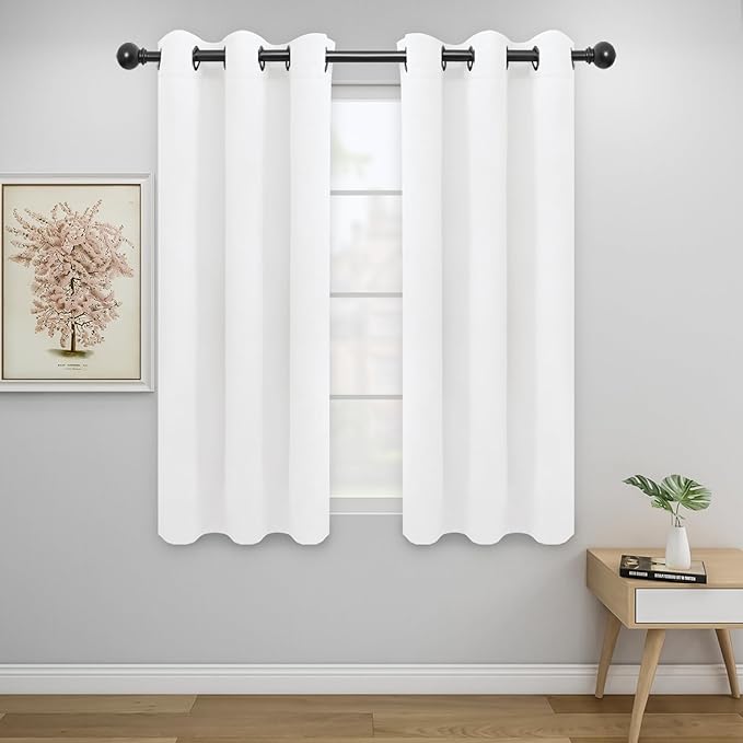 Easy-Going Curtains for Bedroom, Solid Thermal Insulated Grommet and Noise by Easy-Going