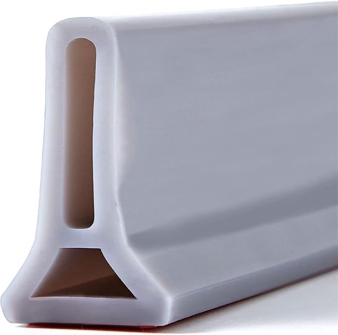 1.18in×1.57in，Shower Water Guard，Shower Door Seal Strip，Durable Silicone by Unknown