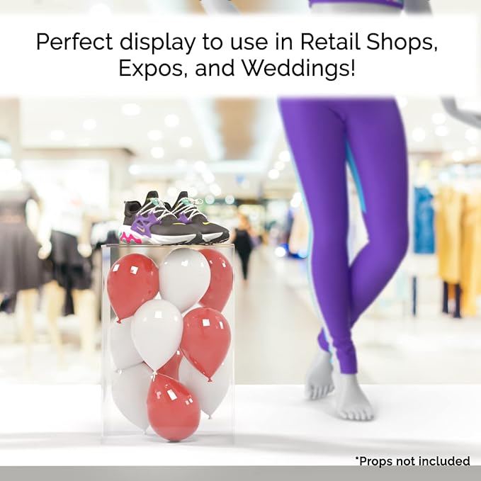 12" x 12" x 18" Clear Acrylic Display Box - Image 2