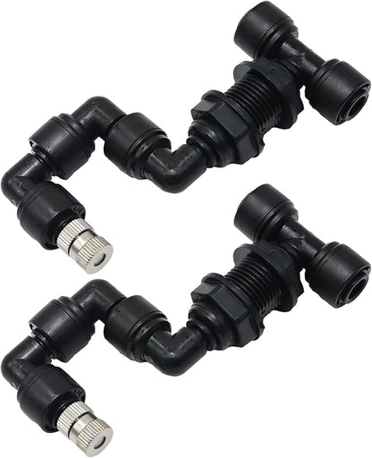 Reptile Misting Spray Nozzle for Rainforest Tank Pet Cooling Adjustable Reptile - Image 2