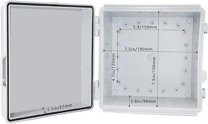 Waterproof Outdoor Electrical Box Junction Box Weatherproof IP67 ABS Plastic - Image 4