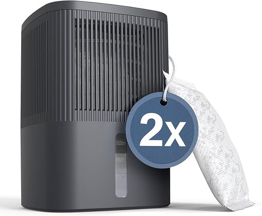 TABYIK Moisture Absorber 1000ml x 2 Pack, Disposable Dehumidifier by TABYIK