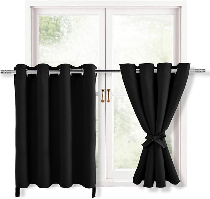 Hiasan RV Blackout Curtains for Bedroom, 52 x 30 Inches Long by Hiasan
