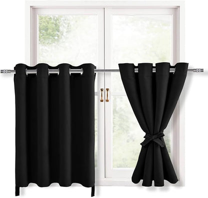 Hiasan RV Blackout Curtains for Bedroom, 52 x 30 Inches Long by Hiasan