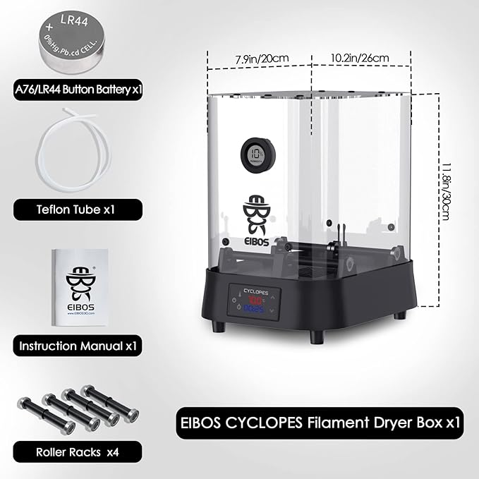 【EIBOS Official】3D Printer Filament Dryer Cyclopes - Image 9