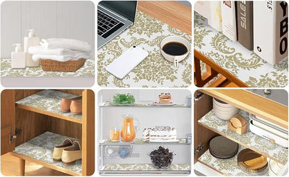 Shelf Liner Non Adhesive, 12 Inch x 10 Feet Cabinet Liners - Image 7