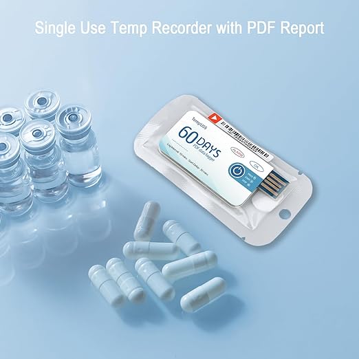 Tzone Temperature Data Logger USB Single Use Temp Recorder 10 Packs - Image 9
