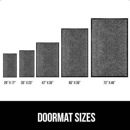 GORILLA GRIP Waterproof Traffic Guard Door Mat, 2 Pack Heavy Duty Entryway Mats - Image 6