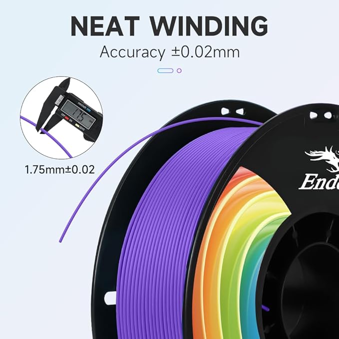 Creality 3D Printer Filament, PLA Plus Filament 1.75mm Violet, PLA Pro - Image 2