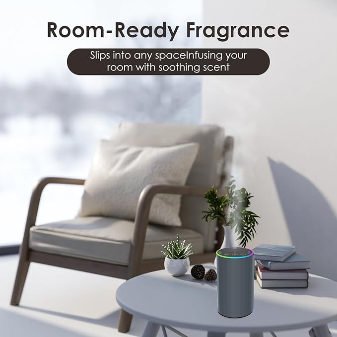Waterless Essential Oil Diffuser, Battery Powered Mini Scent Air Machine - Image 7