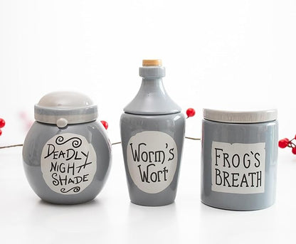 Silver Buffalo Disney The Nightmare Before Christmas Sally's Mini Storage Jars - Image 9