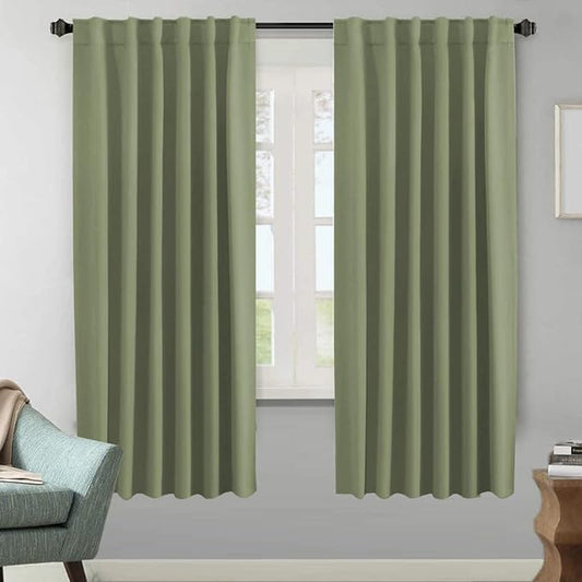 H.VERSAILTEX Blackout Curtains for Living Room Thermal Insulated Window by HVERSAILTEX