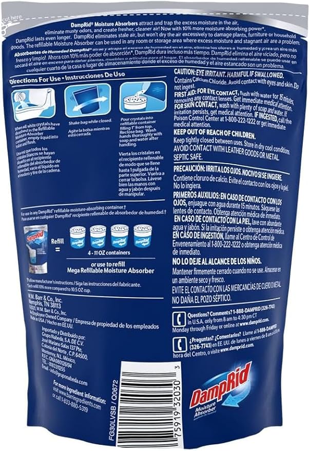 Damp Rid Refillable Moisture Absorber – Lavender Vanilla Humidity Absorber & - Image 7