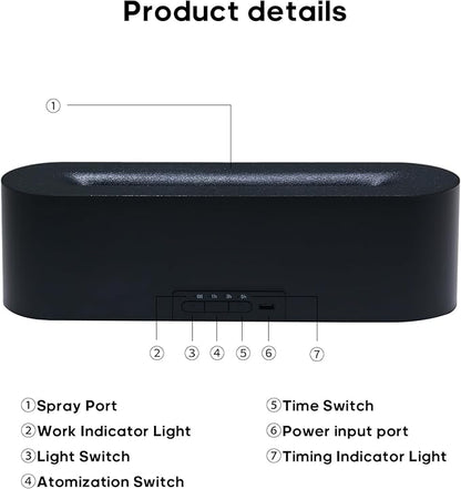 Essential Oil Diffusers, Flame Colorful Water Vapor Fire Fireplace Humidifier - Image 4
