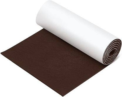 Large Felt Furniture Pads 12 x 60 Inch Non Slip Self Adhesive Heavy Duty by Fullhawl