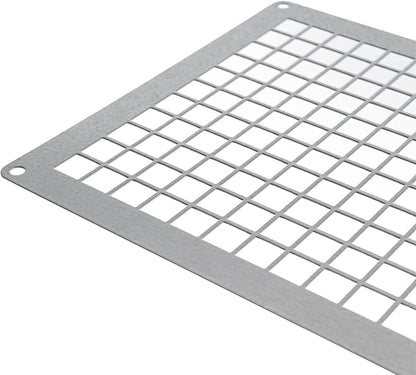 Repa Market 6" x 6" Inch Galvanized Steel Rectangular Crawl Space Vent Grid - Image 7