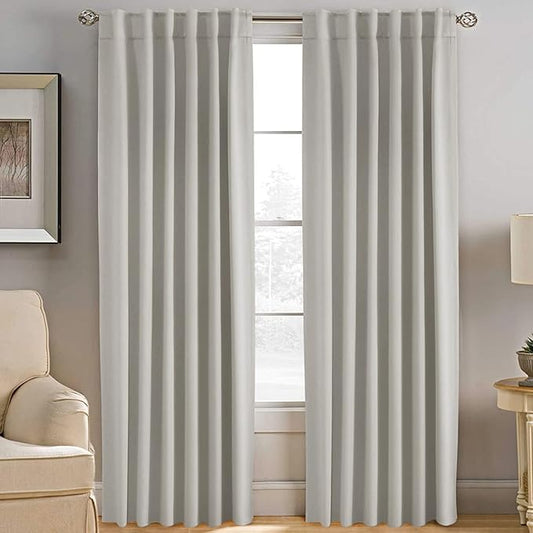 H.VERSAILTEX Blackout Curtains Thermal Insulated Window Treatment Panels Room by HVERSAILTEX