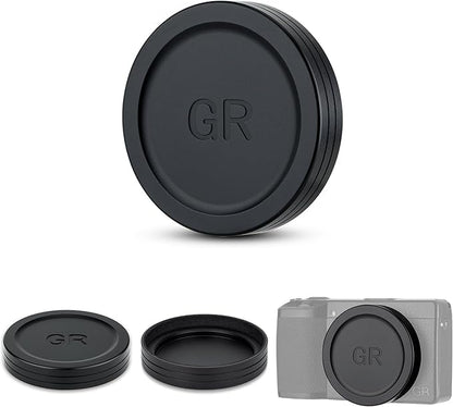 JJC Aluminum Lens Cap for Ricoh GR IV GRIV GR4 HDF Monochrome Digital Camera by JJC