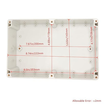 Project Box IP65 Waterproof Junction Box ABS Plastic Electrical Boxes DIY - Image 3