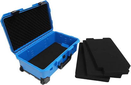 22" Weatherproof Hard Case Rolling Waterproof Case Dry Box - Image 3