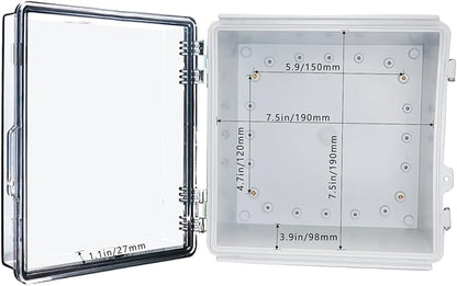 Waterproof Outdoor Electrical Box Junction Box Weatherproof IP67 ABS Plastic - Image 4