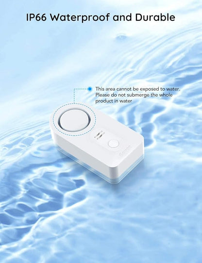 Govee Water Leak Detectors 2 Pack, 100dB Adjustable Audio Alarm Sensor - Image 6