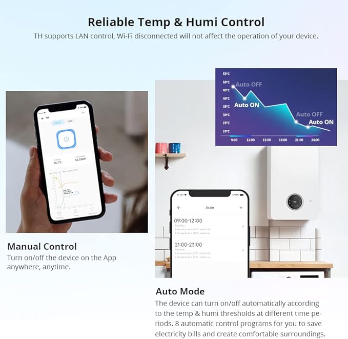 Smilewolf TH Elite 16A/20A WiFi Smart Switch Temperature and Humidity - Image 6