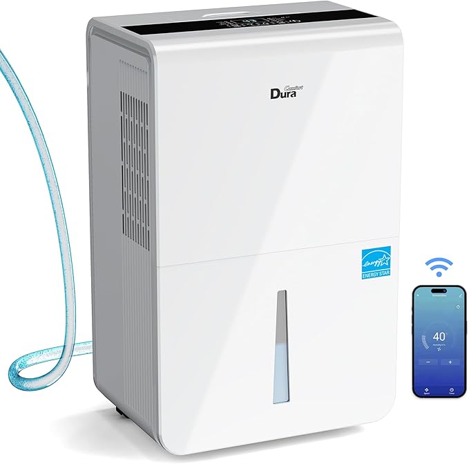 Dehumidifier for Basement, Energy Star Certified for 4500 Sq.Ft Large Room by DuraComfort