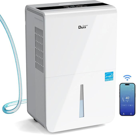 Dehumidifier for Basement, Energy Star Certified for 4500 Sq.Ft Large Room by DuraComfort