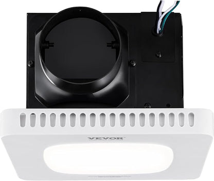 VEVOR Bathroom Exhaust Fan, 80 CFM High-Efficiency Ventilation, 1.5sones Low - Image 11