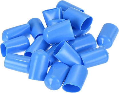 uxcell 20pcs Rubber End Caps 12mm ID Vinyl Round Tube Bolt Cap Cover Screw - Image 4