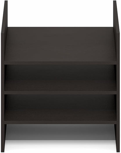 Furinno Cubicle Cube Insert, 3-Shelf Cube Organizer, 3-Tier Shelf Accessory - Image 10
