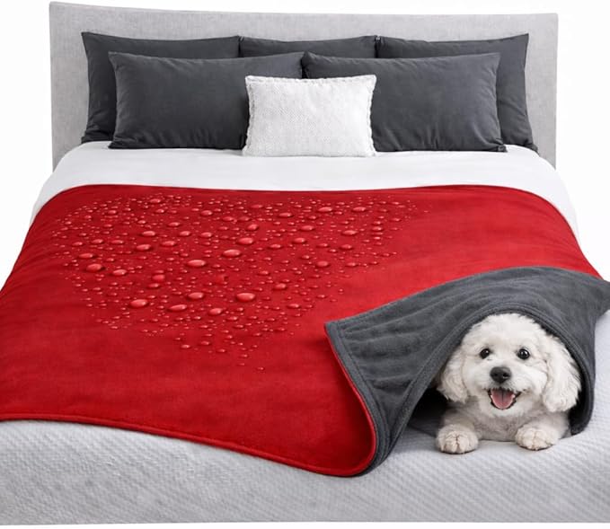 Premium Deluxe * 100% Waterproof Blanket Guarantees to Keep Your Bed Dry! by TOP+Waterproof+Blanket