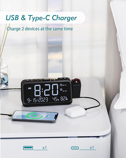 Roxicosly Projection Alarm Clock - Image 7