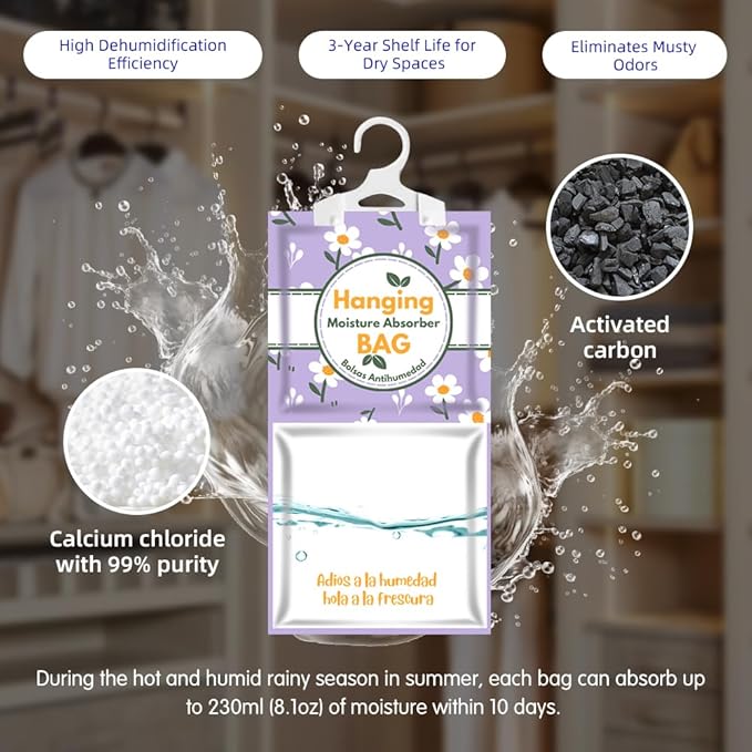 Hanging High-Purity Moisture Absorber, 20 pack - Image 4