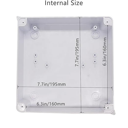 Junction Box Dustproof Waterproof IP65 ABS Plastic Electrical Boxes, Indoor & - Image 5