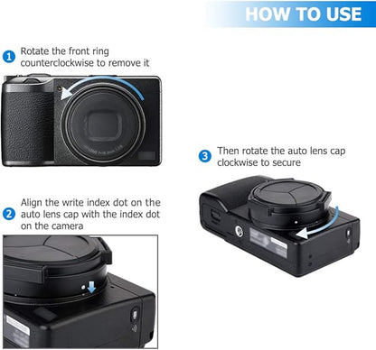 JJC Auto Open and Close Lens Cap Cover - Image 6